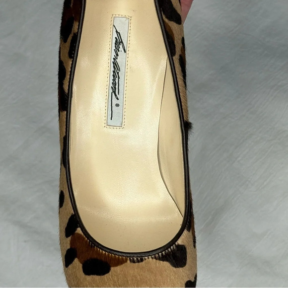 BRIAN ATWOOD 'MANIAC' LEOPARD PRINT CALF HAIR STILETTOS SIZE 39 SEXY AF DESIGNER - Picture 9 of 16